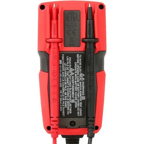 Uni-T Ψηφιακό Πολύμετρο Τσέπης True RMS με Buzzer με Μέτρηση AC / DC / Αντίστασης / Χωρητικότητας / Θερμοκρασίας UT125C