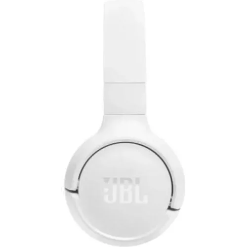 JBL Tune 520BT Ασύρματα / Ενσύρματα On Ear Ακουστικά με Ραδιόφωνο με 57 ώρες Λειτουργίας και Quick Charge Λευκά