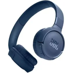 JBL Tune 520BT Ασύρματα / Ενσύρματα On Ear Ακουστικά με 57 ώρες Λειτουργίας και Quick Charge Μπλε