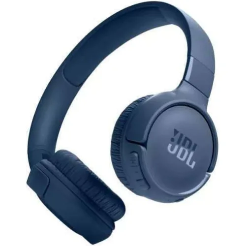 JBL Tune 520BT Ασύρματα / Ενσύρματα On Ear Ακουστικά με 57 ώρες Λειτουργίας και Quick Charge Μπλε