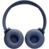 JBL Tune 520BT Ασύρματα / Ενσύρματα On Ear Ακουστικά με 57 ώρες Λειτουργίας και Quick Charge Μπλε