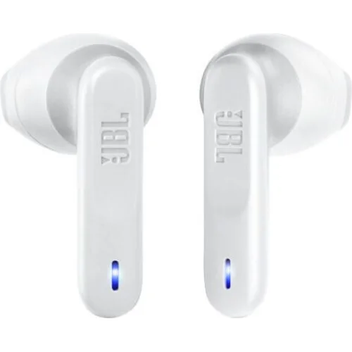 JBL Wave Flex Earbud Bluetooth Handsfree Ακουστικά με Αντοχή στον Ιδρώτα και Θήκη Φόρτισης Λευκά