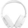 JBL Tune 770NC Ασύρματα / Ενσύρματα Over Ear Ακουστικά με 65 ώρες Λειτουργίας και Quick Charge Λευκά