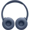 JBL Tune 670NC Ασύρματα / Ενσύρματα On Ear Ακουστικά με 70 ώρες Λειτουργίας και Quick Charge Μπλε