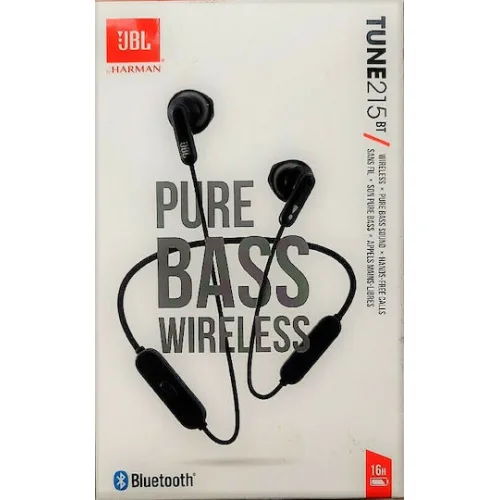 JBL Tune 215BT Earbud Bluetooth Handsfree Ακουστικά Μαύρα