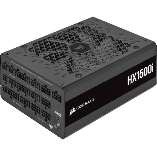 Corsair HX1500i Shift 1500W Μαύρο Τροφοδοτικό Υπολογιστή Full Modular Cybenetics Platinum