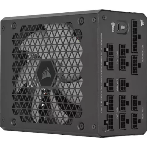 Corsair HX1500i Shift 1500W Μαύρο Τροφοδοτικό Υπολογιστή Full Modular Cybenetics Platinum