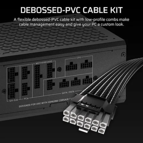 Corsair HX1500i Shift 1500W Μαύρο Τροφοδοτικό Υπολογιστή Full Modular Cybenetics Platinum