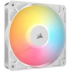 Corsair RS120-Reverse Case Fan με ARGB Φωτισμό και Σύνδεση 4-Pin PWM 3τμχ Λευκό