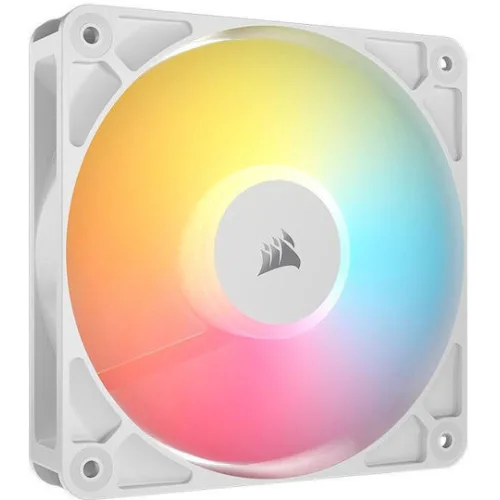 Corsair RS120-Reverse Case Fan με ARGB Φωτισμό και Σύνδεση 4-Pin PWM 3τμχ Λευκό