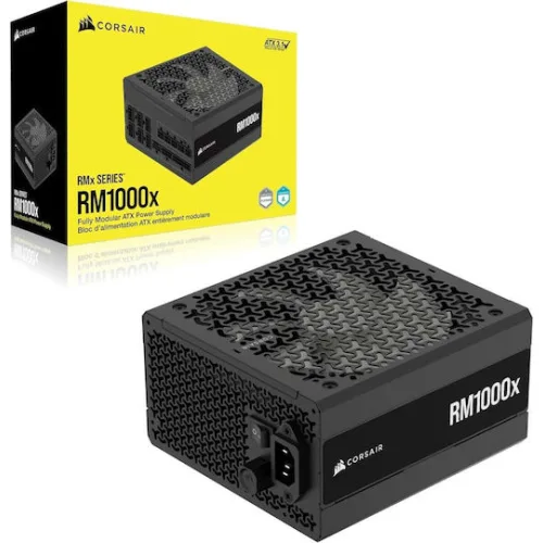 Corsair RM1000x Shift 1000W Μαύρο Τροφοδοτικό Υπολογιστή Full Modular Cybenetics Gold