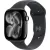 Apple Watch Series 11 Aluminium 42mm Αδιάβροχο με Παλμογράφο (Jet Black Aluminium Case with Black Sport Band - M/L)