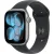 Apple Watch Series 11 Aluminium 42mm Αδιάβροχο με Παλμογράφο (Space Grey Aluminium Case with Black Sport Band - M/L)