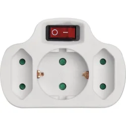 Bormann BCR1155 Ταφ 3 Θέσεων με Διακόπτη
Κωδικός: 066347