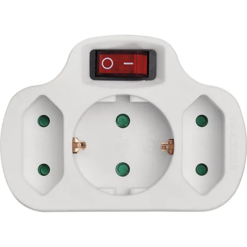 Bormann BCR1155 Ταφ 3 Θέσεων με ΔιακόπτηΚωδικός: 066347