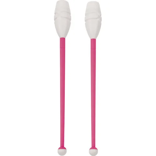 AMILA Κορίνες Ρυθμικής Κορίνες Μαλακές 45cm Ροζ/Άσπρες 45cm ΡοζΚωδικός: 98953