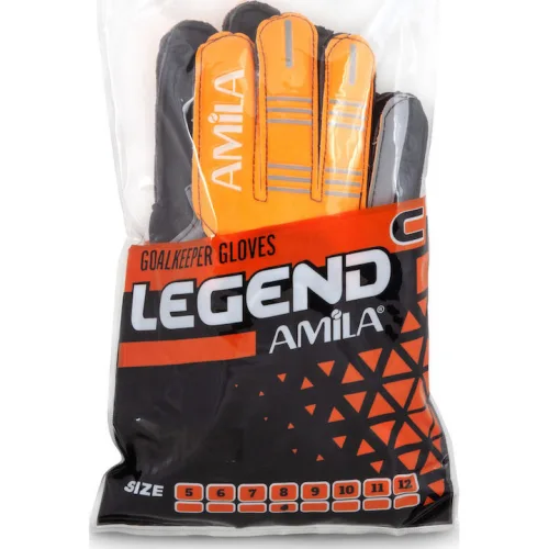 AMILA Γάντια Τερματοφύλακα Ενηλίκων ΜαύραΚωδικός: 97554