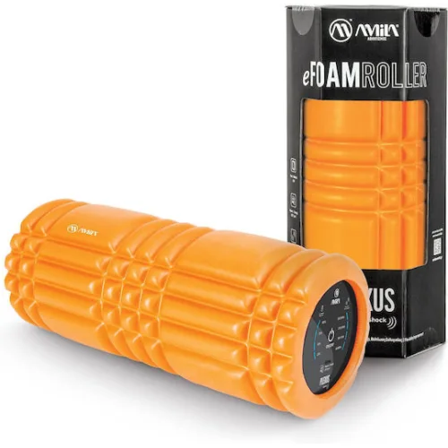 Foam Roller Ηλεκτρικό Plexus Shock - Πορτοκαλί