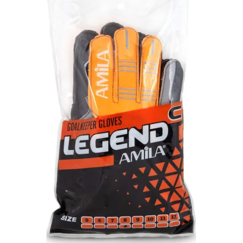 AMILA Γάντια Τερματοφύλακα Ενηλίκων ΜαύραΚωδικός: 97551