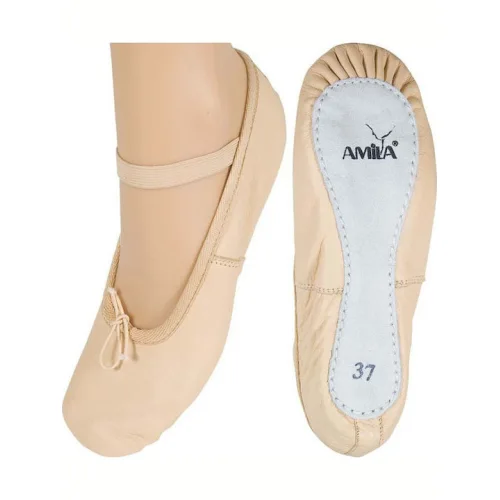 AMILA Παπούτσια Μπαλέτου Μπεζ No 33Κωδικός: 48278
