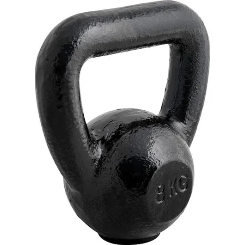 AMILA Kettlebell Εμαγιέ 4kg ΜαύροΚωδικός: 44500