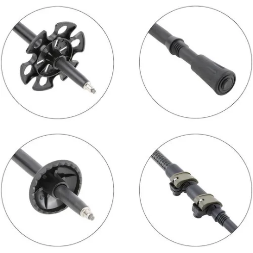 Escape Explorer Τηλεσκοπικά Μπατόν Ορειβασίας Αλουμινίου 2τμχ ΜπεζΚωδικός: 11448