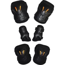 AMILA Παιδικό Σετ Προστατευτικών για Rollers Μαύρο Small
Κωδικός: 49036