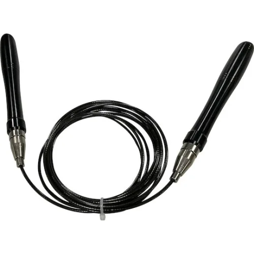 AMILA Speed Rope Powerslim SL Σχοινάκι Ταχύτητας με Βάρος 3m ΜαύροΚωδικός: 84578