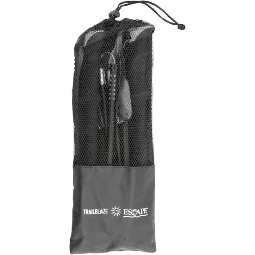 Escape Trailblaze Τηλεσκοπικά Μπατόν Ορειβασίας Αλουμινίου 2τμχ ΜαύραΚωδικός: 11449