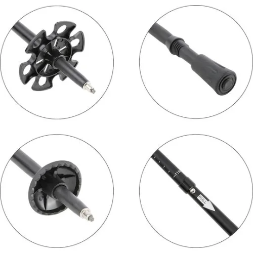 Escape Trailblaze Τηλεσκοπικά Μπατόν Ορειβασίας Αλουμινίου 2τμχ ΜαύραΚωδικός: 11449