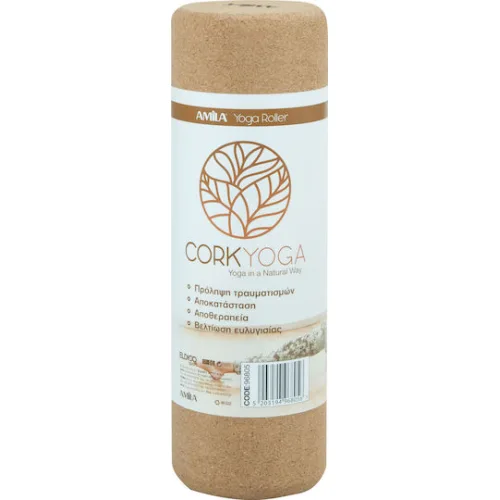 AMILA Κύλινδρος Μασάζ Μπεζ 30cmΚωδικός: 96805