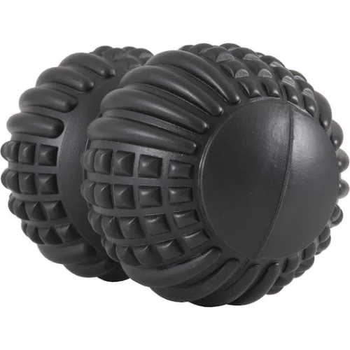AMILA Μπάλα Μασάζ Διπλή Μαύρη 16cmΚωδικός: 48090