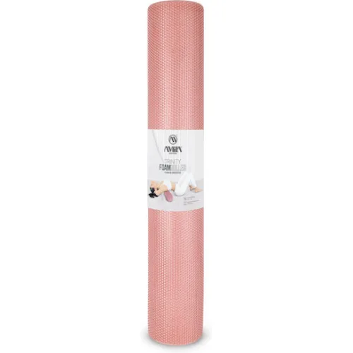 AMILA Foam Roller Trinity Φ15x90 cm – Rose Pink