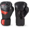 AMILA Γάντια Πυγμαχίας από Συνθετικό Δέρμα για Αγώνα ΜαύραΚωδικός: 32008