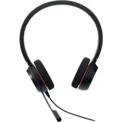 Jabra Evolve 20 On Ear Multimedia Ακουστικά με μικρόφωνο και σύνδεση USB-A / USB-C