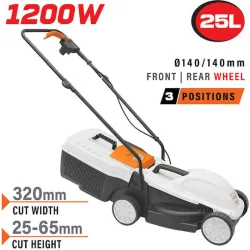 Nakayama EM3221 Μηχανή Γκαζόν Ηλεκτρική 1200W