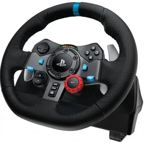Logitech G29 SE Driving Force + Shifter Τιμονιέρα με Μοχλό Ταχυτήτων και Πετάλια για PC / PS3 / PS4 / PS5 με 900° Περιστροφής