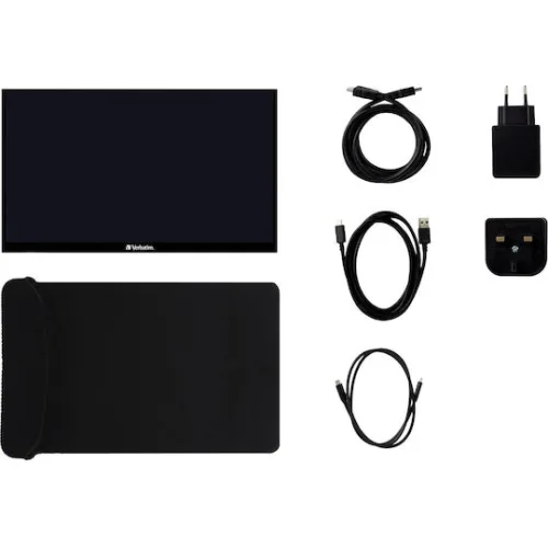 Verbatim PMT-15 IPS HDR Touch Φορητό Monitor 15.6" FHD 1920x1080 με Χρόνο Απόκρισης 6ms GTG