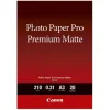 Canon PM-101 Φωτογραφικό Χαρτί Pro Premium Matte A3 210gr/m² για Εκτυπωτές Inkjet 20 ΦύλλαΚωδικός: 8657B006