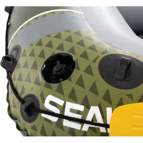 Intex Seahawk 2 Φουσκωτή Βάρκα Πράσινη με 2 Κουπιά & Τρόμπα