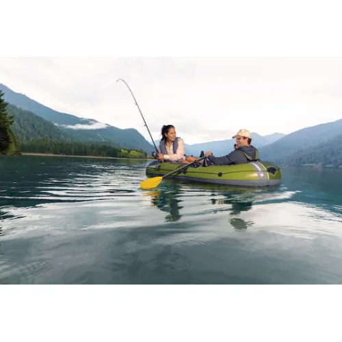 Intex Seahawk 2 Φουσκωτή Βάρκα Πράσινη με 2 Κουπιά & Τρόμπα