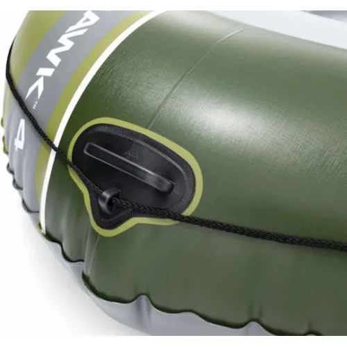 Intex Seahawk 4 Φουσκωτή Βάρκα Πράσινη με 2 Κουπιά & Τρόμπα