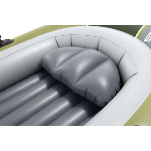 Intex Seahawk 4 Φουσκωτή Βάρκα Πράσινη με 2 Κουπιά & Τρόμπα