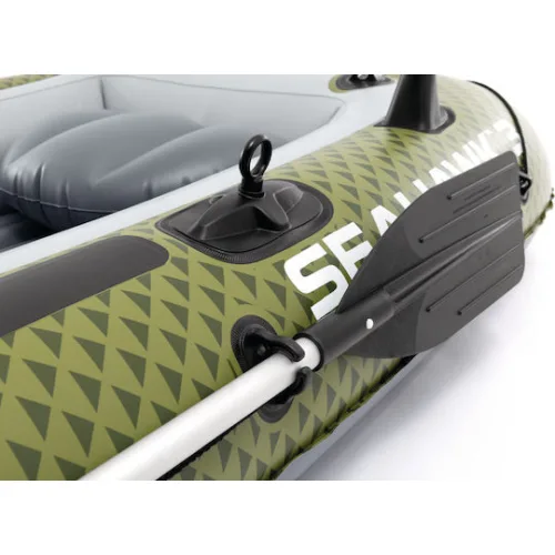 Intex Seahawk 3 Φουσκωτή Βάρκα Πράσινη με 2 Κουπιά & Τρόμπα