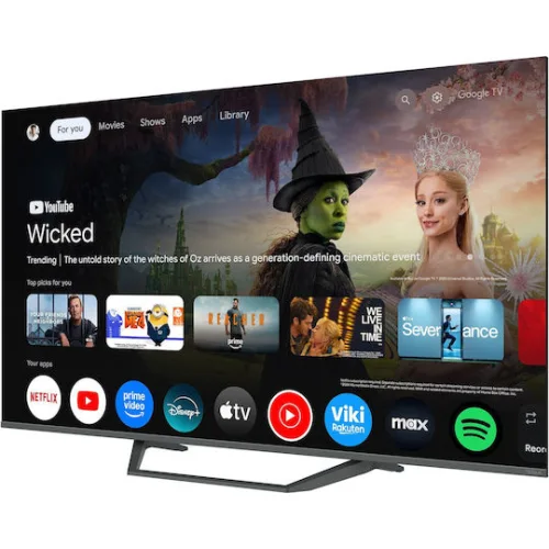 Tesla Smart Τηλεόραση 55" 4K UHD QLED Q55E655GUS HDR (2025)