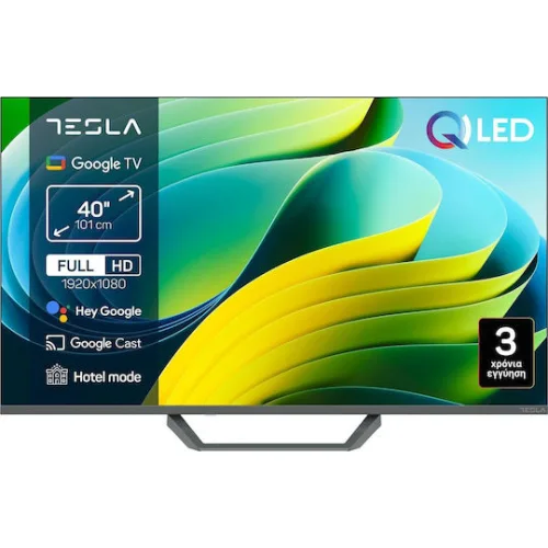 Tesla Smart Τηλεόραση 40" Full HD QLED Series 6 HDR (2026) Q40E665GFS