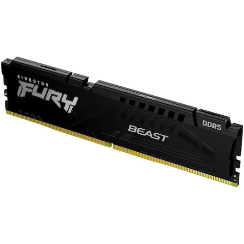 Kingston Fury Beast DDR5 με Module 1x8GB και Ταχύτητα 6000 για DesktopΚωδικός: KF560C36BBE-8