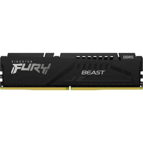 Kingston Fury Beast DDR5 με Module 1x8GB και Ταχύτητα 6000 για DesktopΚωδικός: KF560C36BBE-8