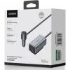 Ugreen EC706 Φορτιστής Αυτοκινήτου 150W Γρήγορης Φόρτισης με Θύρες: 1xUSB 1xType-C μαζί με Καλώδιο Ενσωματωμένο Γκρι ΧρώμαΚωδικός: 35571
