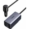 Ugreen EC706 Φορτιστής Αυτοκινήτου 150W Γρήγορης Φόρτισης με Θύρες: 1xUSB 1xType-C μαζί με Καλώδιο Ενσωματωμένο Γκρι ΧρώμαΚωδικός: 35571